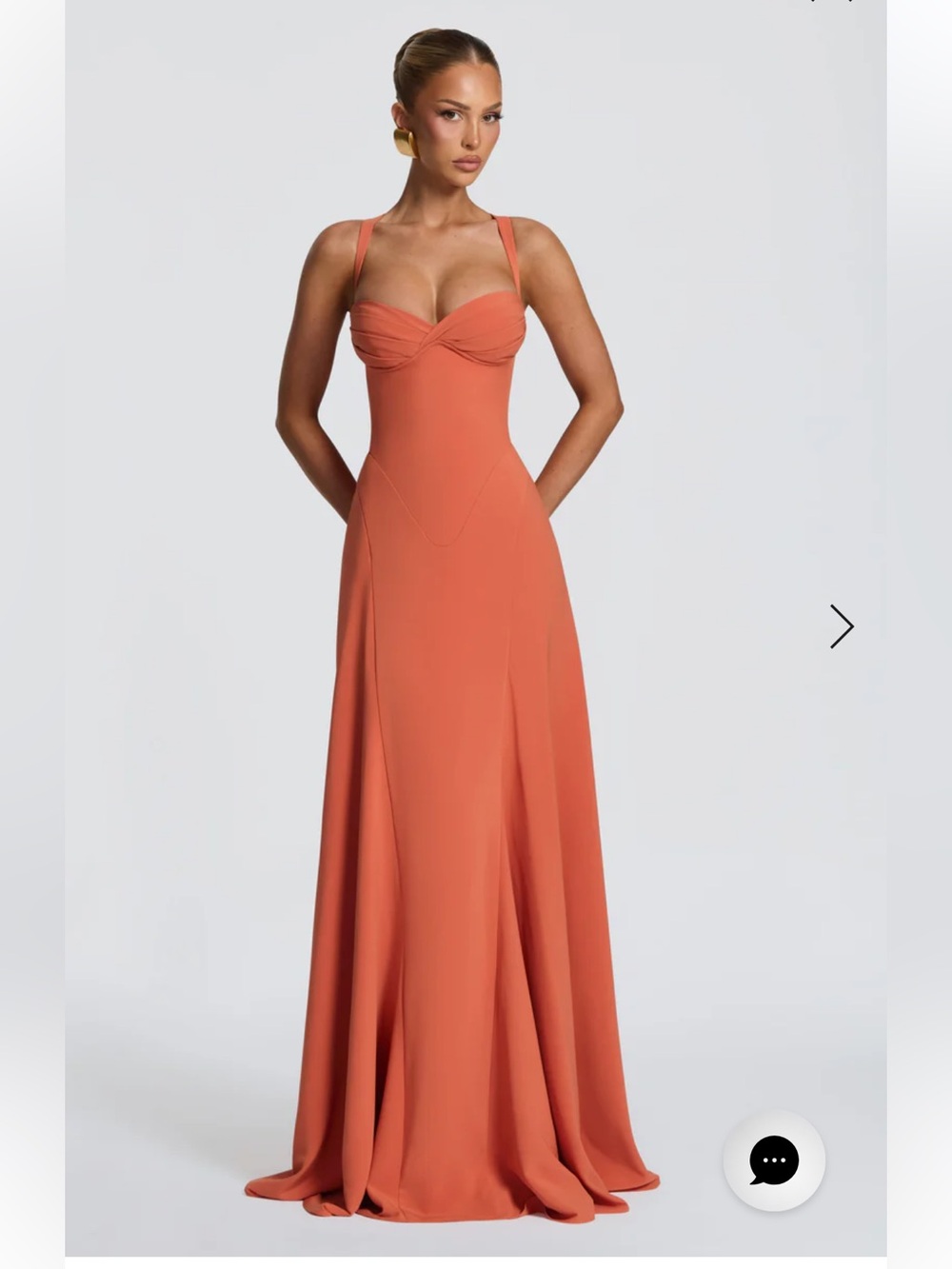 Irie Maxi Dress - Burnt Orange